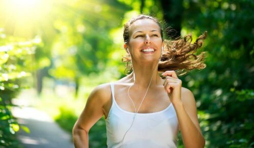 朝のジョギング