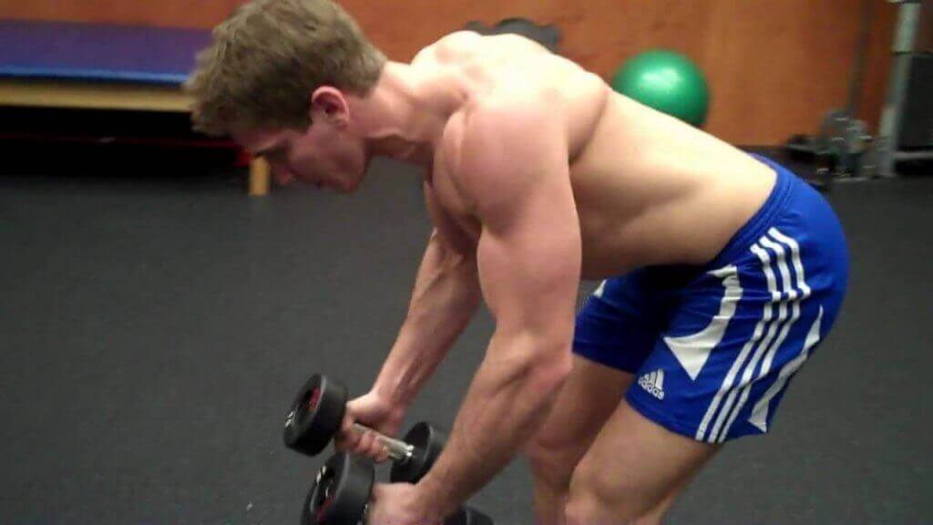 上半身を傾けて行うエクササイズ