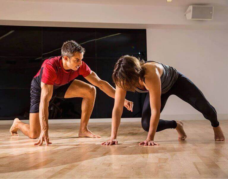 トレーナーの指導 アニマルフロー