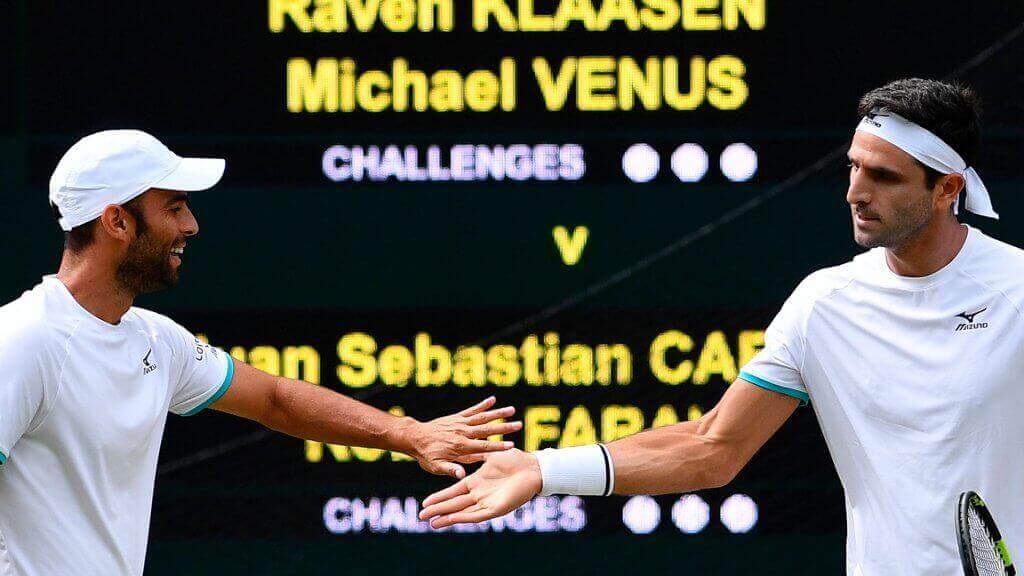 ATPダブルス:世界のトップペア カバルとファラ選手