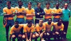 世界チャンピオンに5回輝いたサッカーブラジル代表チーム 1970年のチーム